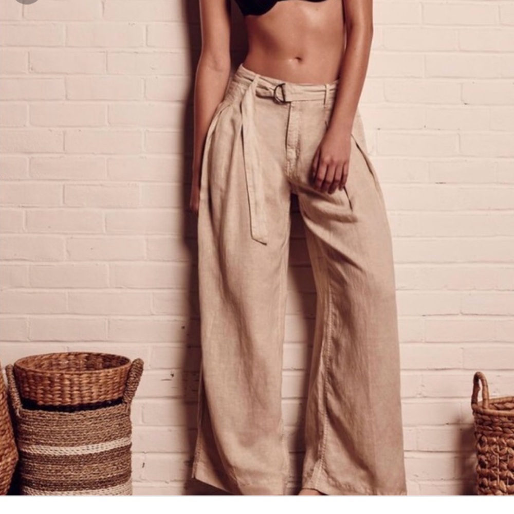 Free People wide leg pants